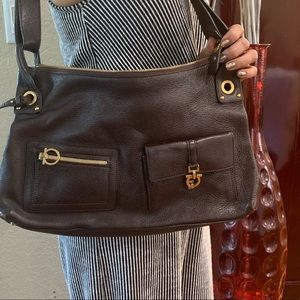 ‼️SOLD‼️Salvatore Ferragamo leather brown  bag